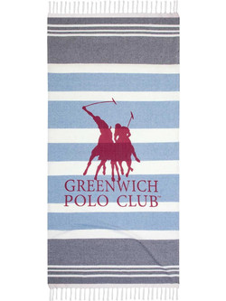 Greenwich Polo Club 3843 Πετσέτα Παρεό Θαλάσσης 80x170cm