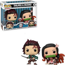 Funko Pop! Animation Demon Slayer 2-Pack Yaiba Tanjiro & Nezuko Exclusive