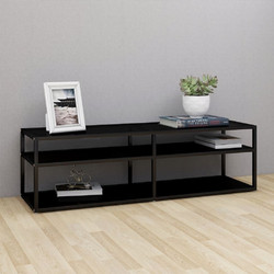 vidaXL Έπιπλο Τηλεόρασης Μεταλλικό Μ140xΠ40xΥ40.5cm 331715