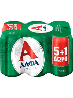 ΑΛΦΑ Κουτί 6x330ml