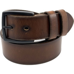 Camel Ανδρική Ζώνη Δερμάτινη Calfskin 4 cm