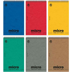 Typotrust T.Special Micro Μπλοκ Σημειώσεων Σπιράλ 80 Φύλλων Ριγέ 8.8x14.5cm Διάφορα Χρώματα 4605-1