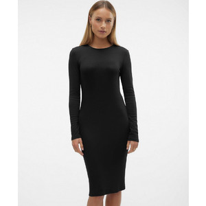Vero Moda Φόρεμα Ριπ Μαύρο 10293828 Vero Moda Φόρεμα Ριπ Μαύρο 10293828