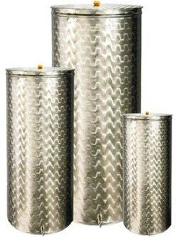 Ανοξείδωτο Δοχείο SANSONE 300L (χωρίς κάνουλα 3/4)