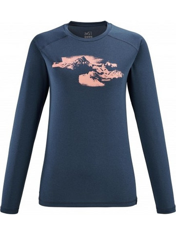 ΜΠΛΟΥΖΑ ΓΥΝΑΙΚΕΙΑ MILLET SNEAK P TS LS/ORION BLUE