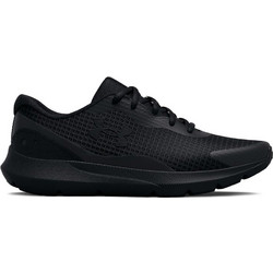 Under Armour Surge 3 Γυναικεία Αθλητικά Παπούτσια για Τρέξιμο Μαύρα 3024894-002