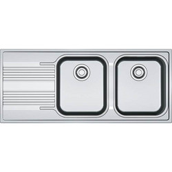 Franke Smart SRX 621 Ένθετος Νεροχύτης Inox Σατινέ Δεξιά 3011750301 116x50cm