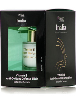 Power Health Inalia Vitamin E Anti-Oxidant Defence Elixir Αντιγηραντικό Serum Προσώπου για Λάμψη & Σύσφιξη 30ml