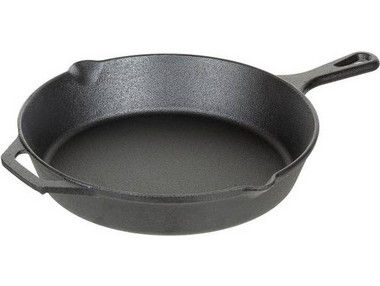 MFH Frying Pan Cast Iron Diameter 30cm