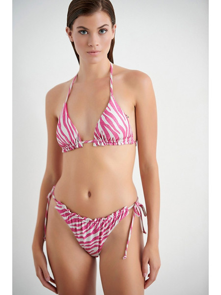 BLU4U Bikini Slip Animal Print Ροζ 23365125-06