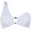 Rock Club Bikini Top Μπουστάκι Λευκό BP-2206-016