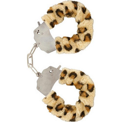 Ouch! Furry Handcuffs Leopard
