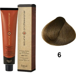 Faipa Sicura Professional 6 Ξανθό Σκούρο Μόνιμη Βαφή Μαλλιών 120ml
