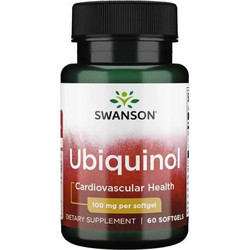 Swanson Ubiquinol 100mg 60 Μαλακές Κάψουλες