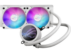 Asus ROG Ryuo III 240 White Υδρόψυξη CPU 120mm ARGB για Socket 115x / AM4 / 1200 / 1700 / AM5