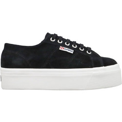 Superga Γυναικεία Sneakers Flatforms Μαύρα S3113HW-005