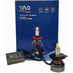 Ζευγος LED Φώτα YAO Y3 3D H4 6500k 45w 4500lm FULL CANBUS