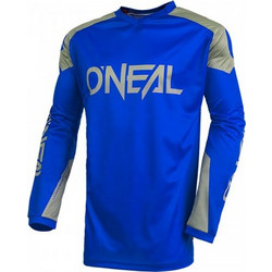Μπλούζα MX Oneal Matrix Ridewear μπλε/γκρι