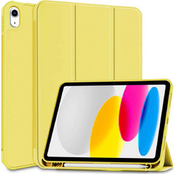 Tech-Protect Smart Case Pen Yellow (iPad 10.9" 2022)