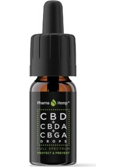 Pharma Hemp CBD + CBDA + CBGA Drops 15% 10ml