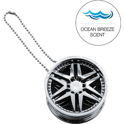 Αρωματικο Κρεμαστο Σε Σχημα Ζαντας Chrome Wheel Ocean Breeze 6cm Simoni Racing - 1 TEM