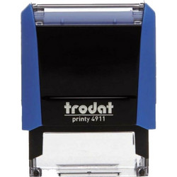 Σφραγίδα Trodat Printy 4911 - 38 x 14 mm - Μπλε 8.34911GY-L