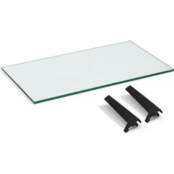 Ράφι Π60 εκ. από σκληρυμένο γυαλί Μ35xΠ60xΥ1cm