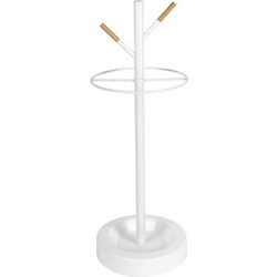 Ομπρελοθήκη Fushion LM1371 25,5x74cm White Leitmotiv Ατσάλι
