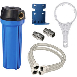 Eiger Under Sink ABS Μονό Φίλτρο Νερού Κάτω Πάγκου 1/2" Μπλε