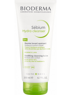 Bioderma Sebium Hydra Κρέμα Καθαρισμού Προσώπου για Ακμή 200ml