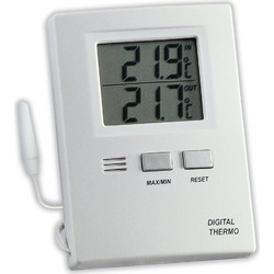 TFA-Dostmann 30.1012 θερμόμετρο περιβάλλοντος Ηλεκτρονικό θερμόμετρο περιβάλλοντος Indoor/outdoor Λευκός (Άσπρος)