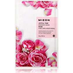 Mizon Joyful Time Rose Sheet Μάσκα Προσώπου για Ενυδάτωση & Λάμψη με Κολλαγόνο 23gr