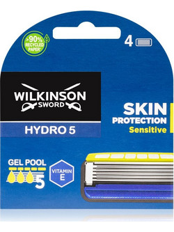 Wilkinson Sword Hydro5 Skin Protection Sensitive Ανταλλακτικές Λεπίδες 4τμχ