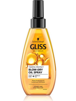 Schwarzkopf Gliss Oil Nutritive προστατευτικό λάδι για θερμική επεξεργασία μαλλιών 150 ml