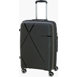 Bartuggi 724-806 Βαλίτσα Μεγάλη 76x52x34cm με 4 Ρόδες Μαύρη