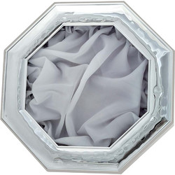 Στεφανοθήκη Γάμου από Ασήμι 925 (30cm x 30cm) MA/ST29-L