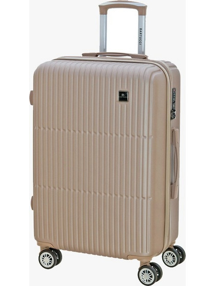 Bartuggi 724-518 Βαλίτσα Μεσαία 65x42x30cm με 4 Ρόδες Χρυσή