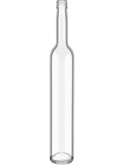 Μπουκάλι Γυάλινο 500ml ΡΕΚΟΝΙΚΑ (Καπάκι Φ28) - Διαφανές 30τεμ