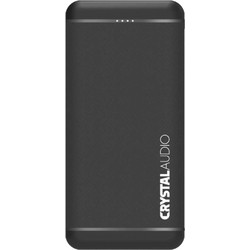 Crystal Audio PBK3K Power Bank 10000mAh με 2 Θύρες USB-A & Θύρα USB-C Black