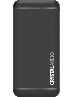 Crystal Audio PBK3K Power Bank 10000mAh με 2 Θύρες USB-A & Θύρα USB-C Black