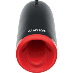 Jamyjob Spin-X Heating & Rotation Pocket Sleeve Αυνανιστήρι Θερμαινόμενο με Δόνηση