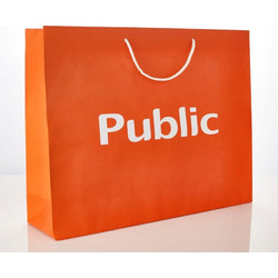 Public Χάρτινη Τσάντα Μεγάλη - 54x14x42 cm