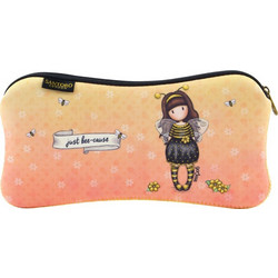 Santoro Gorjuss Neoprene Bee Loved Κασετίνα Πορτοκαλί 271GJ29
