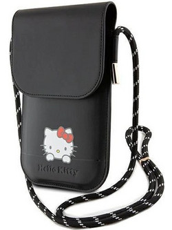 Hello Kitty Leather Daydreaming Cord bag - black