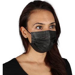 Τριπλή ιατρική μάσκα 50 τεμ SANI EVO BLACK - TYPE IIR Stenso
