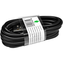 Καλώδιο Φόρτισης & Μεταφοράς Δεδομένων - Micro USB 2,0m Black 46956521 GreenMouse
