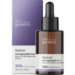 Skin Generics 20% Retinol Antiaging Αντιγηραντικό Serum Προσώπου με Ρετινόλη 30ml