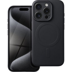 iS TPU SILICONE MAG IPHONE 15 PRO black backcover