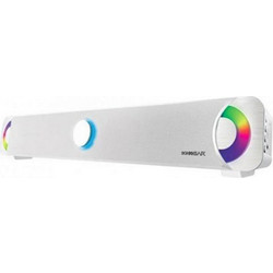 Genesis Helium 300BT Ηχεία Υπολογιστή 2.0 24W με Bluetooth & RGB Φωτισμό Black