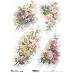 Ριζόχαρτο bouquet 21x29εκ. (ITD-R1144) (ΠΑΚ3)